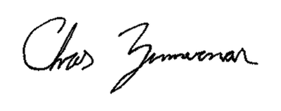 Chris Zimmerman signature